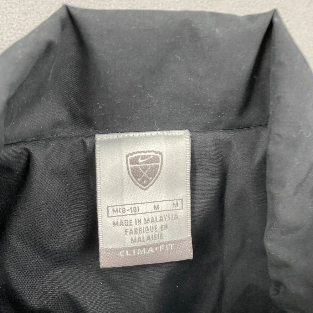 Nike Golf Clima-FIT Quarter Zip Windbreaker Jacket Black Mens Medium F1SID
